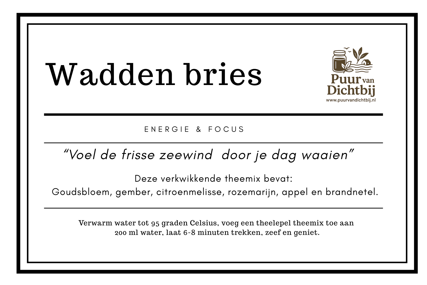 Wadden bries thee mix